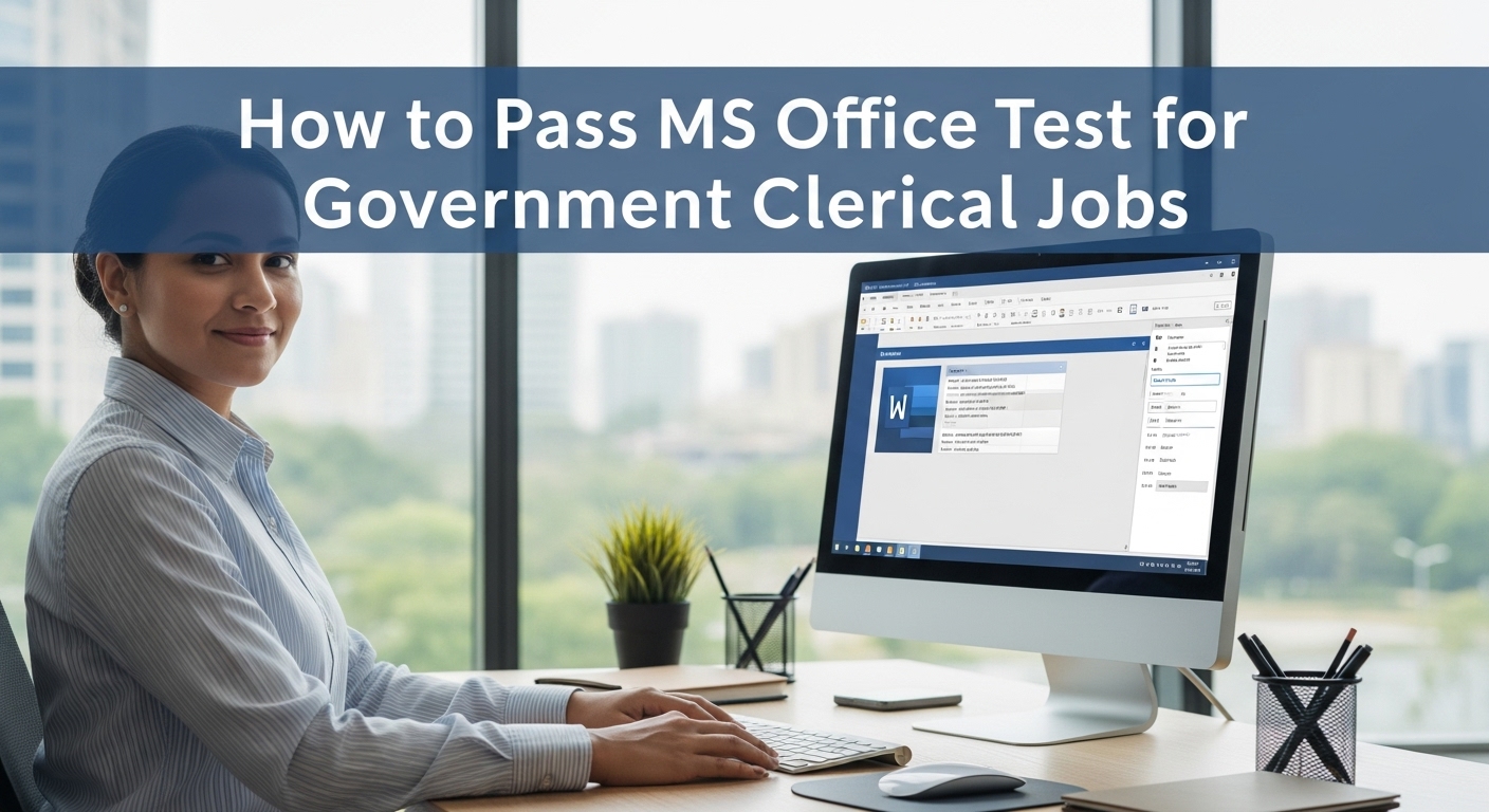 How to Pass MS Office Test for Government Clerical Jobs